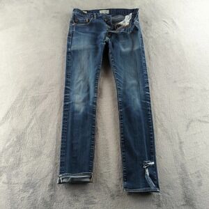Gap 1969 Slim Jeans Mens 30x32 Blue Selvedge Kaihara Japanese Denim Wallet Fade
